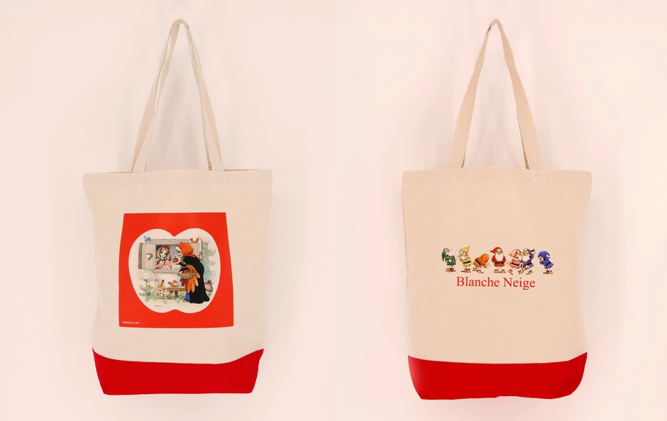 トートバッグ「白雪姫」(前後)　3,850円(税込)