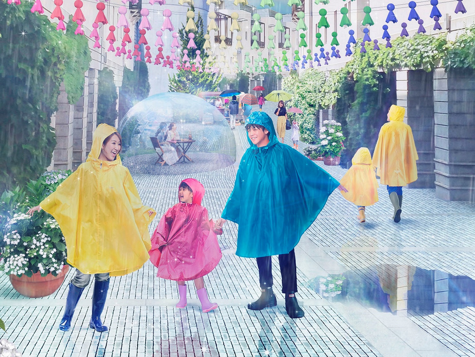 【星野リゾート】今年は梅雨こそ旅に出たくなる 雨グランピングやふれふれ坊主に出会う「星野リゾートの絶景梅雨旅」
