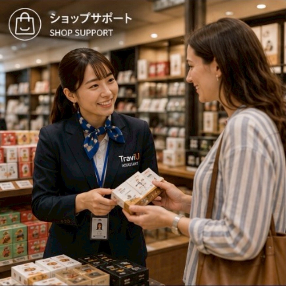 ショッピングの際の訪日外国人向けアシスタントサービス