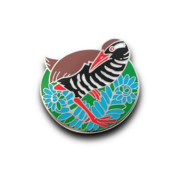 NPO法人どうぶつたちの病院沖縄 様 「ヤンバルクイナピンバッジ」