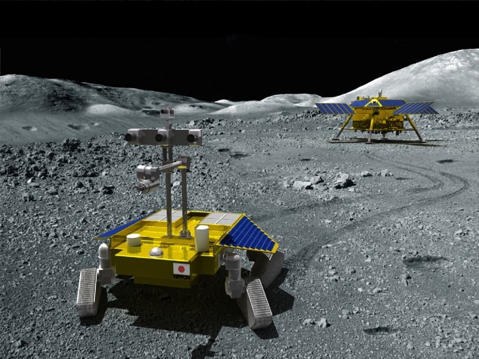SELENE2 探査ローバ想像図