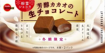 粉雪ショコラ芳醇カカオの生チョコレート