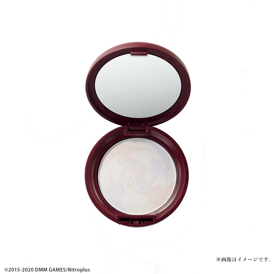 加州清光(白・赤・紫の3色のパウダーとラメが配合)