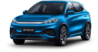 日本初上陸の世界NO.1EV企業「BYD」のe-SUV『ATTO　3』のレンタル導入を決定！