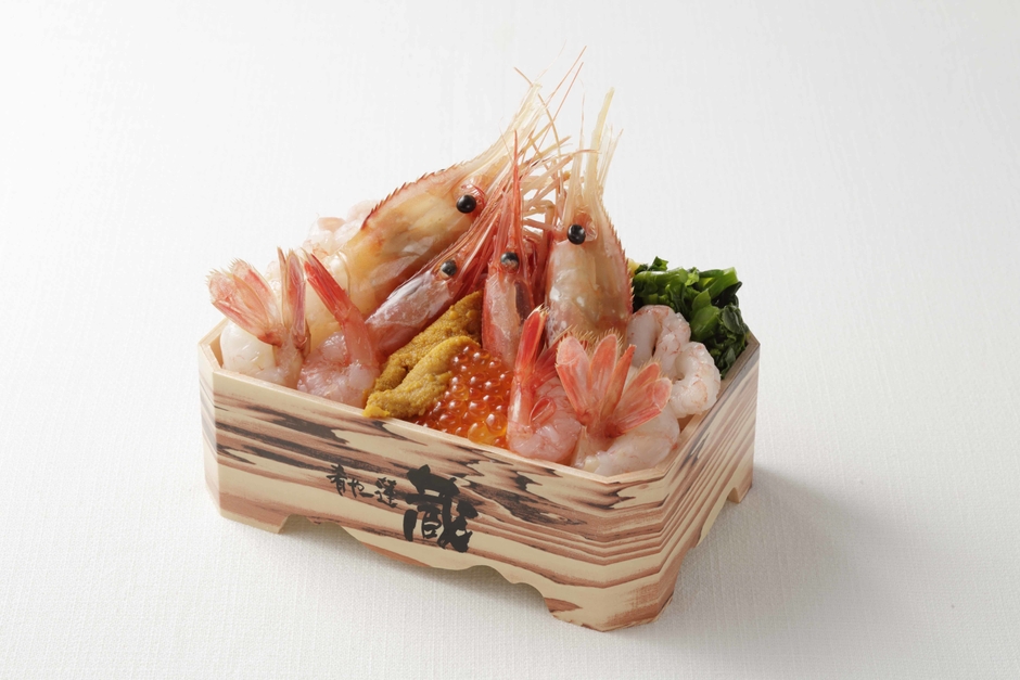 【肴や一蓮 蔵】道産えび三昧弁当
