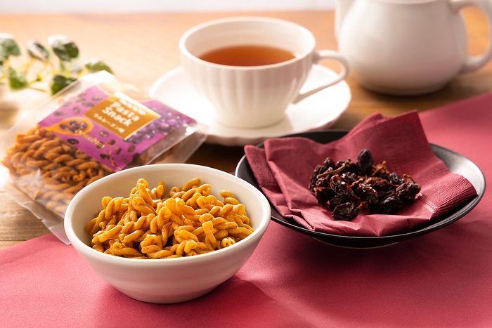 パスタスナック ラムレーズン味