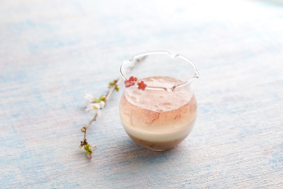 桜のパンナコッタ
