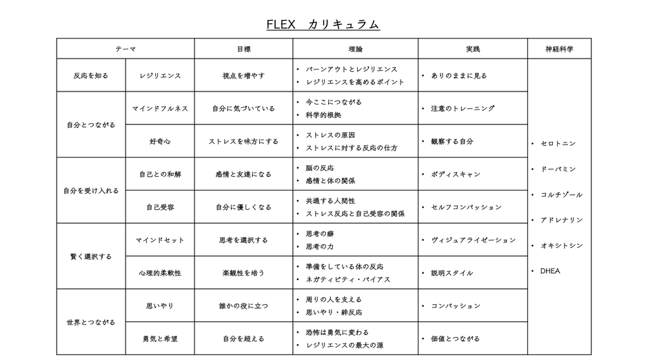 FLEXカリキュラム