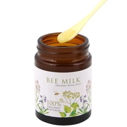 フレッシュなまま瓶詰！“女王バチの生命力の源” オーガニックローヤルゼリー「BEE MILK」新発売！