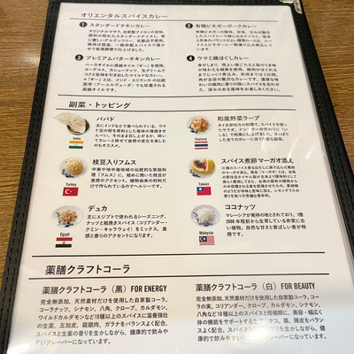 メニュー説明