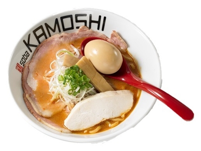 『鶏soba KAMOSHI』辛味噌味玉チャーシュー