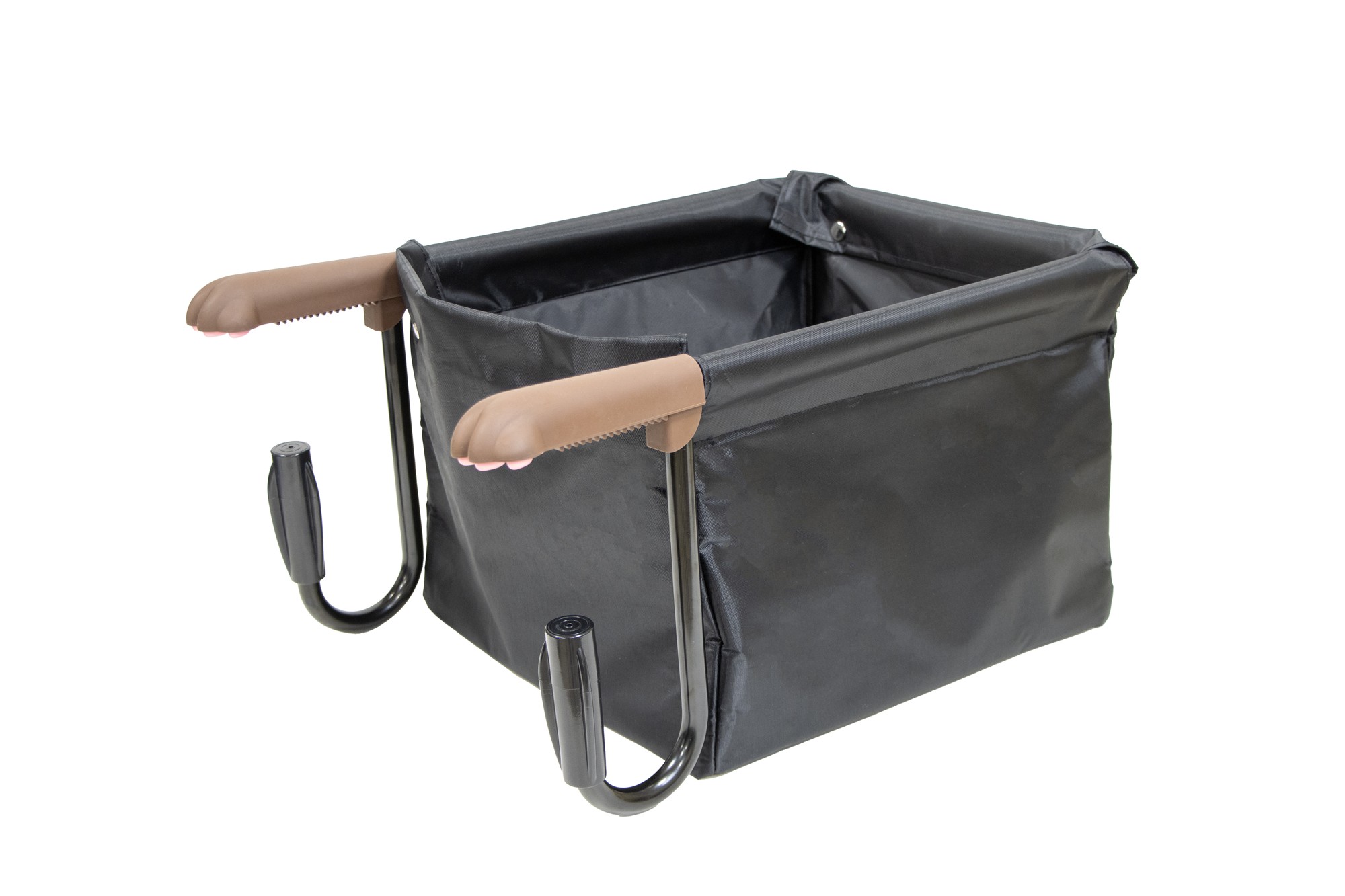 「肉球アームのペットチェア Chocorin」ブラック