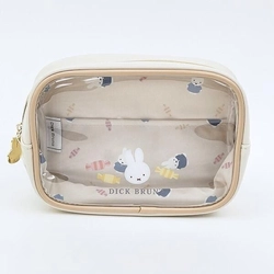 ミッフィーの大人女子必見、ドルチェシリーズから2つのポーチを紹介。場所を選ばず使いたくなる、柔らかくて優しい雰囲気が特徴