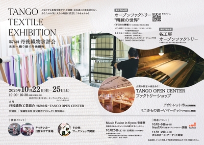 第76回丹後織物求評会チラシ中面(二つ折り)