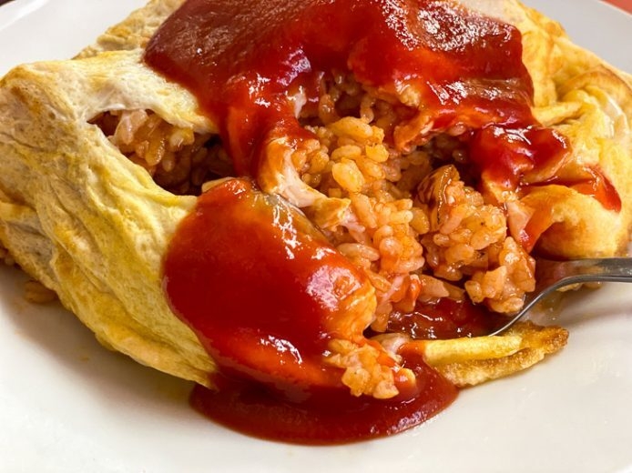 町中華のオムライス