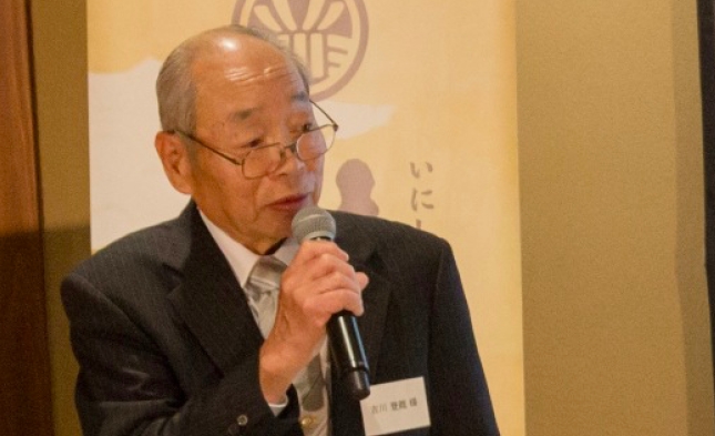 作家 吉川登龍氏(出雲神楽面)