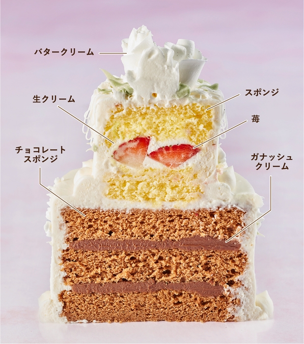 マリアージュ ピュアホワイト断面