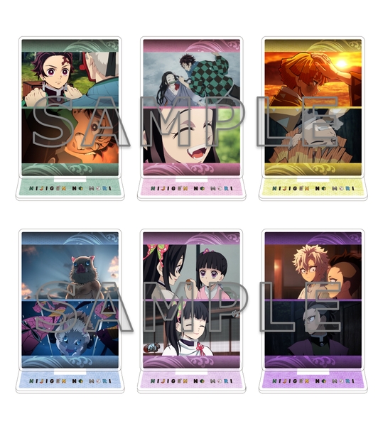 ▲場面写アクリルスタンド (全6種ブラインド) ／660円（税込）