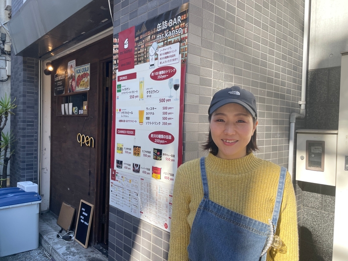 店主の松本さん　