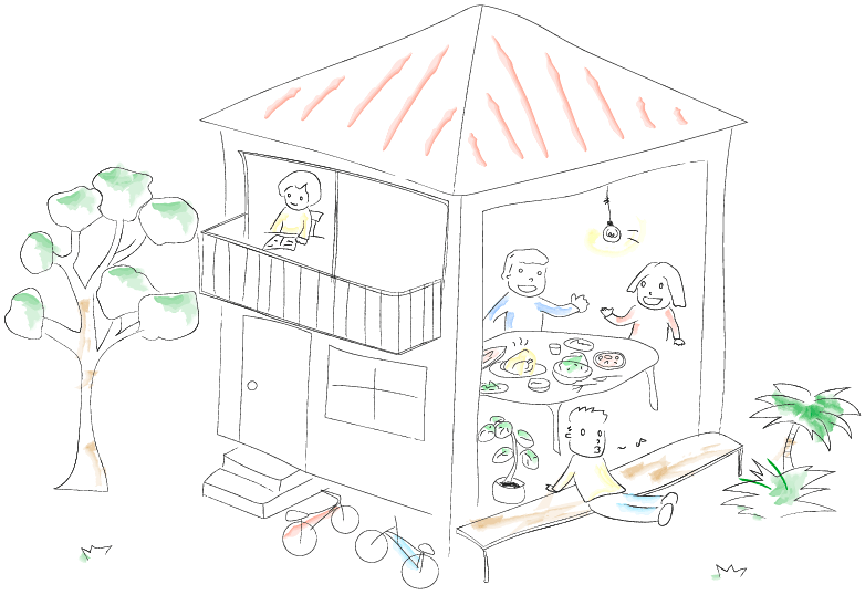 シェアハウス イメージ