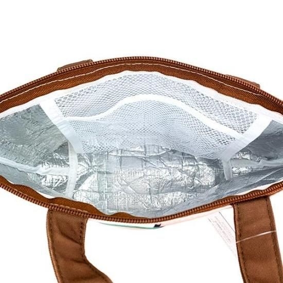 くまのプーさんのフェイスデザインのミニトート