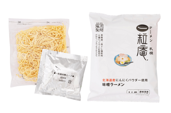 ラーメン札幌一粒庵　北海道産にんにくパウダー使用 味噌ラーメン