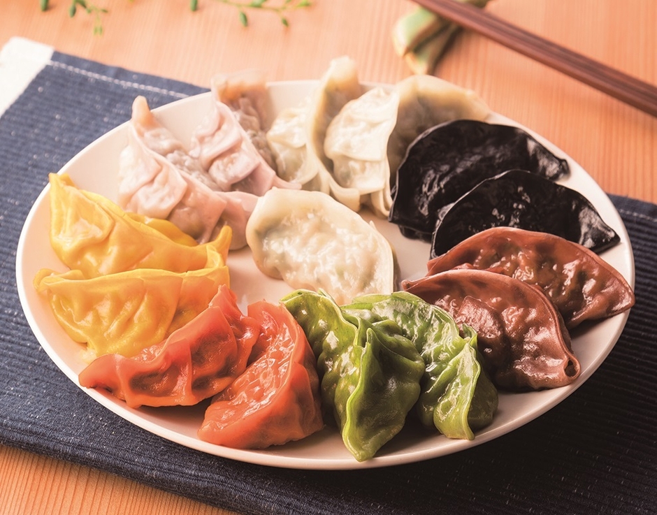 【餃子の里】８種類の彩り餃子（焼き）