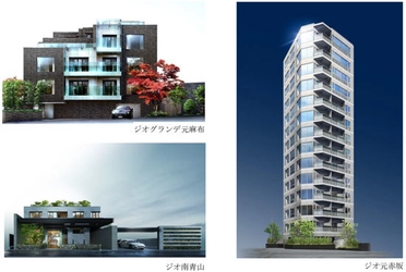 ～阪急のマンションブランド〈ジオ〉～ 首都圏の「港区3Aエリア（麻布・青山・赤坂）」に3物件デビュー