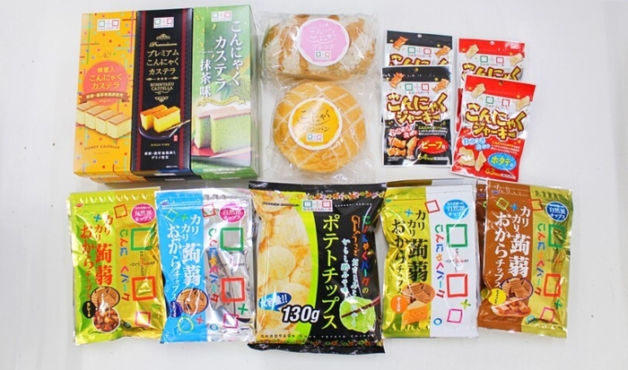 こんにゃくパークオリジナルお菓子(試食販売)