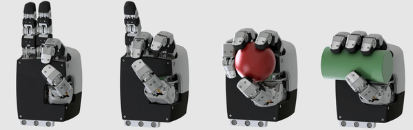 図. 器用な多指ロボットハンドの製品画像