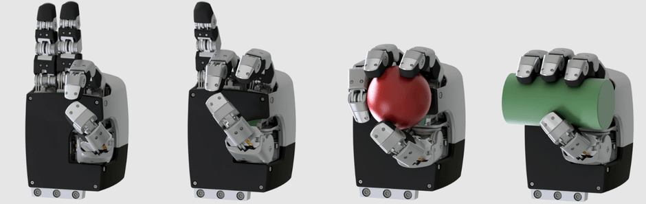 図. 器用な多指ロボットハンドの製品画像
