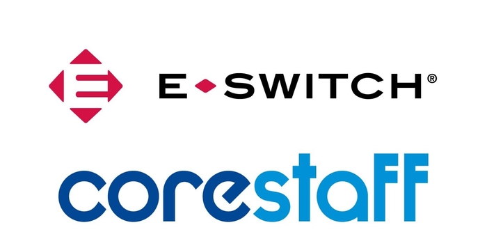 CoreStaff and E-Switch Logo