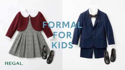 おめかししたい特別な日のとっておき。REGALのキッズフォーマルシューズ