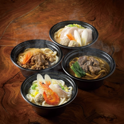 【うどん本陣　山田家よりお知らせ】 水もいらない！鍋もいらない！ レンジで簡単！人気の個食讃岐うどんがリニューアル！ 2021年6月1日より 全国主要百貨店・高級スーパーで販売開始！