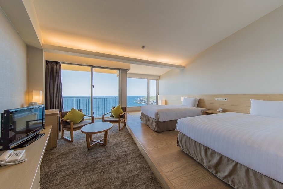 オーシャンビューツインルーム(ホテル屋久島)