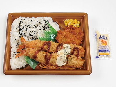 大きな海老フライ弁当商品画像