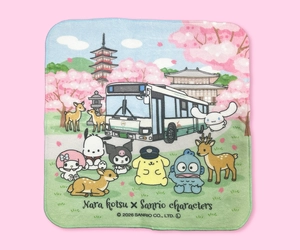 奈良交通×サンリオキャラクターズ コラボハンカチを発売！