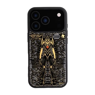 FLASH EVA01 基板アート iPhone 17 Proケース