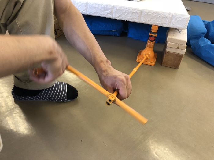 STOレスキュージャッキ レスキューデモ