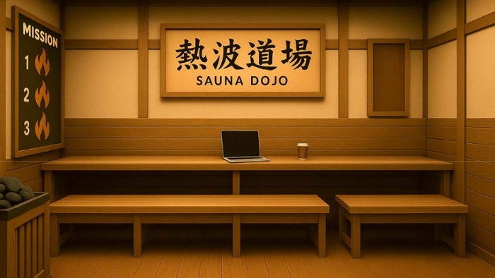 【熱波道場(ワーキングルーム)】(日本パビリオン)