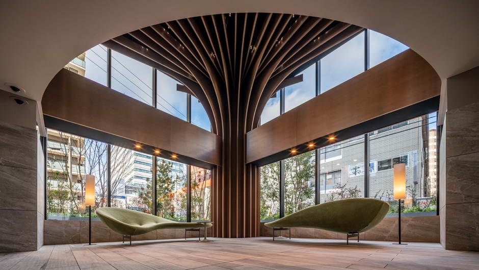 デザインアワード2024住宅部門銀賞〈プラウド一番町一丁目〉野村不動産株式会社 / 撮影:株式会社川澄・小林研二写真事務所