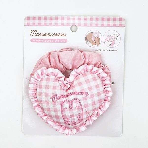 サンリオのハート型シュシュ