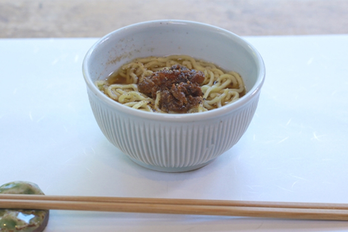 〆牛すじしぐれラーメン