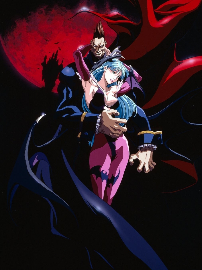 「ヴァンパイアハンター THE ANIMATED SERIES」© CAPCOM/アミューズ LICENSED by CAPCOM