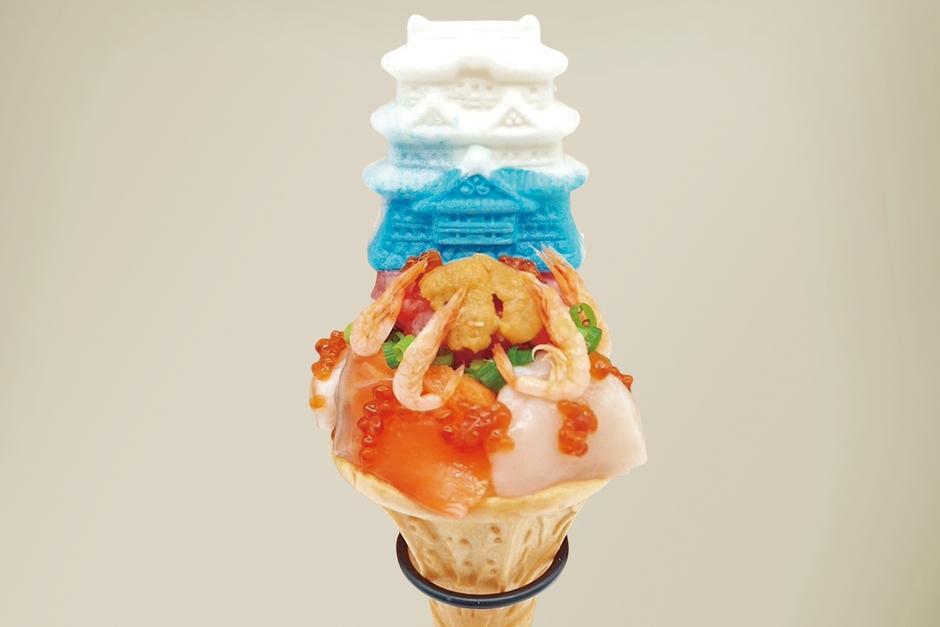 そふとろクリーム 熱海城下町一望 1,200円