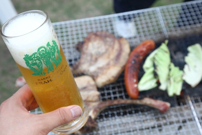 チェコビールによく合う黒麹豚BBQ