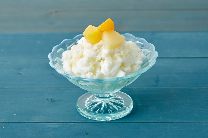 ヨーグルトシャーベット