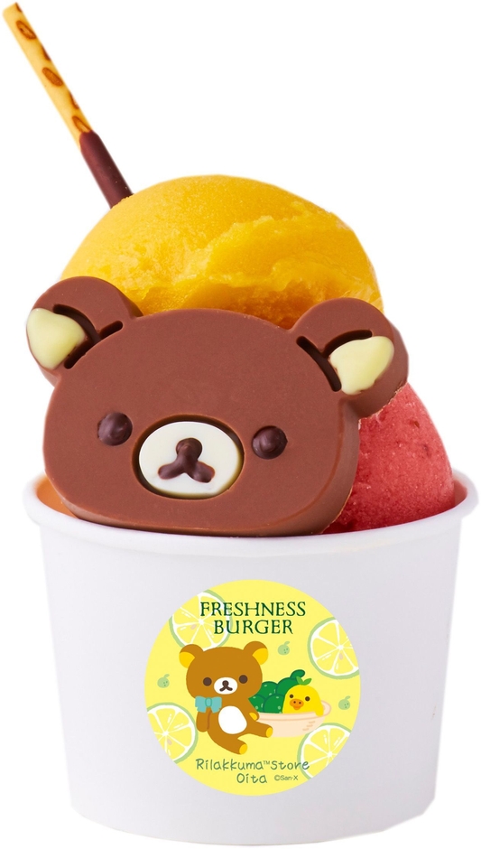リラックマの3色ジェラート~おだんご風~