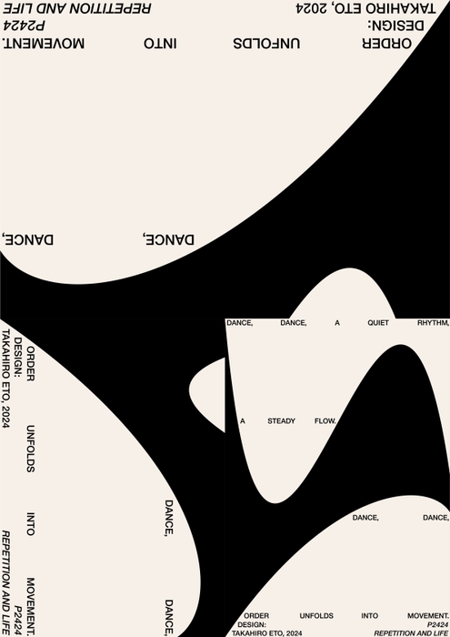 作品タイトル:Repetition and life: bud, P2424 制作者:ゑ藤隆弘 制作年:2024年