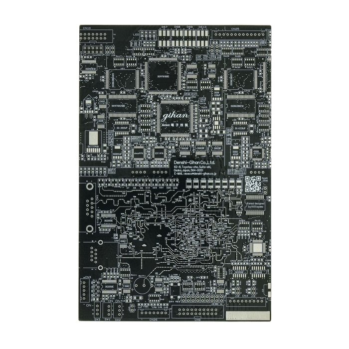 基板アート ノートブック 黒 裏